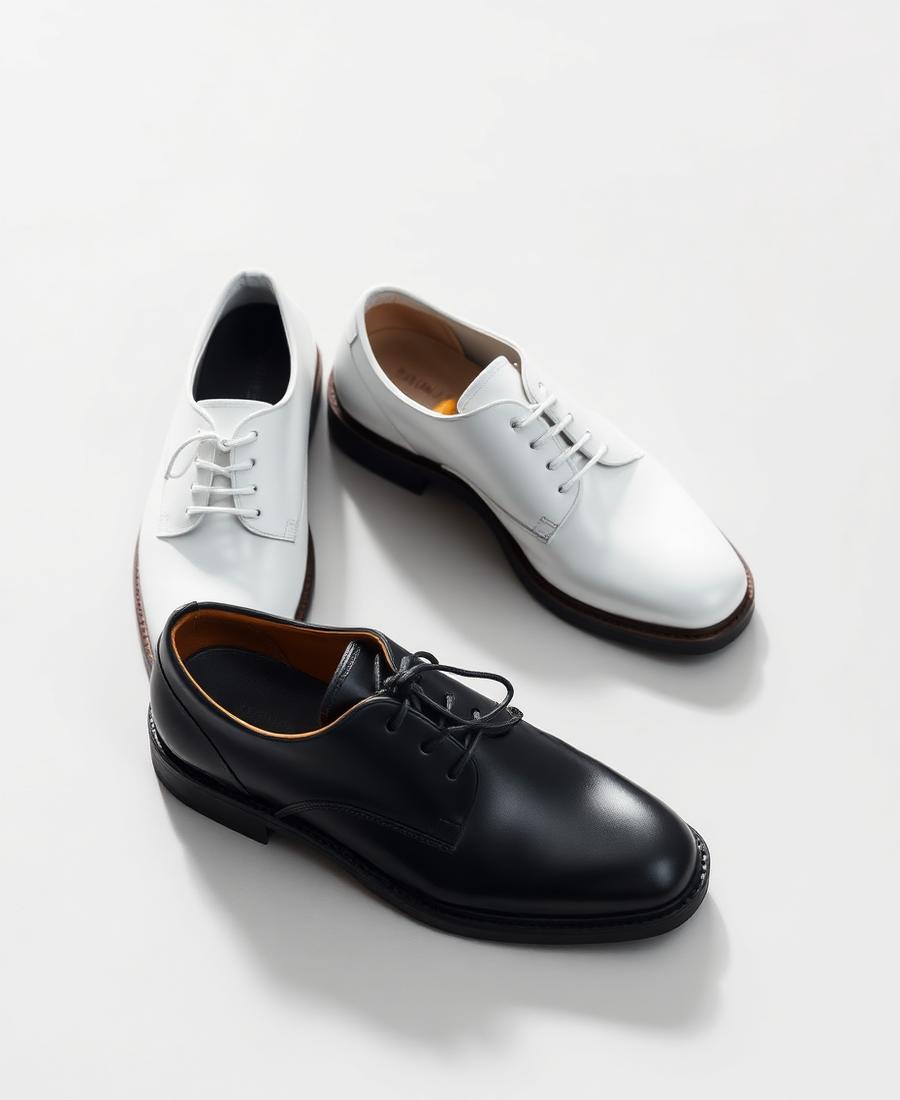 Sneakers Cuir Blanches